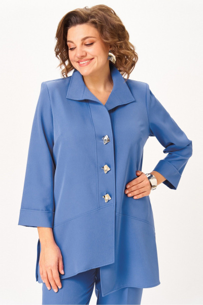 Брюки, туника Vilena 1110 джинс - фото 14