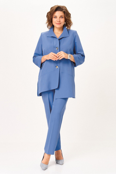 Брюки, туника Vilena 1110 джинс - фото 10