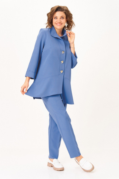 Брюки, туника Vilena 1110 джинс - фото 7