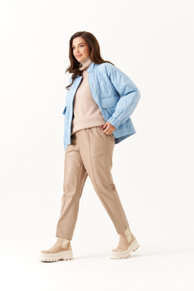 Брюки Панда 115960 бежевый - фото 3