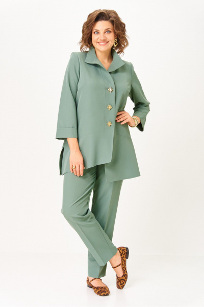 Брюки, туника Vilena 1110 полынь - фото 6