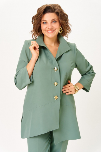 Брюки, туника Vilena 1110 полынь - фото 3