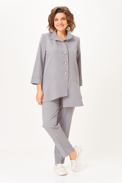 Брюки, туника Vilena 1110 серый - фото 17