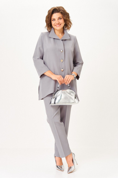Брюки, туника Vilena 1110 серый - фото 11