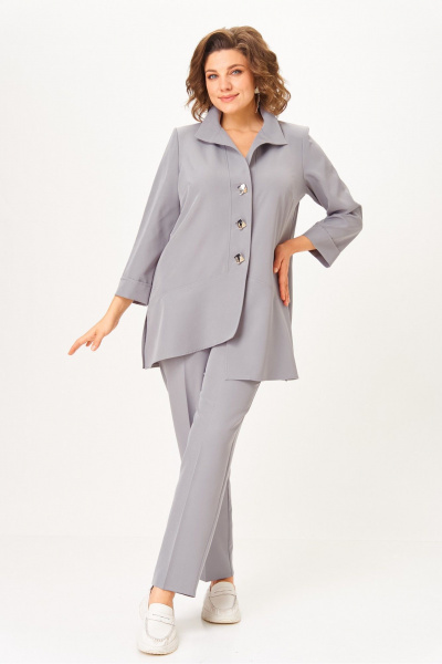 Брюки, туника Vilena 1110 серый - фото 4