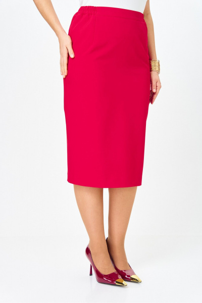 Жакет, юбка Vilena 1126 красный - фото 12