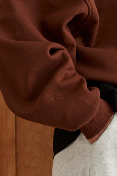 Свитшот 10DENCY 23621 коричневый - фото 4