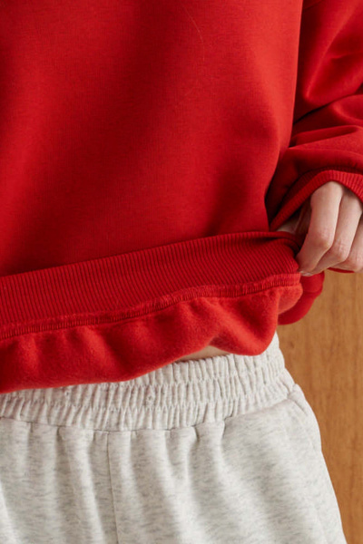 Свитшот 10DENCY 23621 красный - фото 5