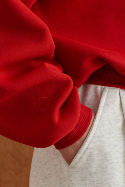 Свитшот 10DENCY 23621 красный - фото 3