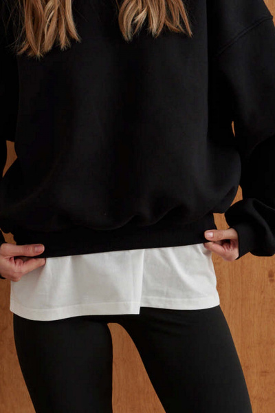 Свитшот 10DENCY 23621 черный - фото 9