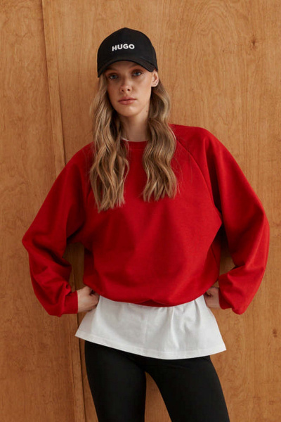 Свитшот 10DENCY 23622 красный - фото 5