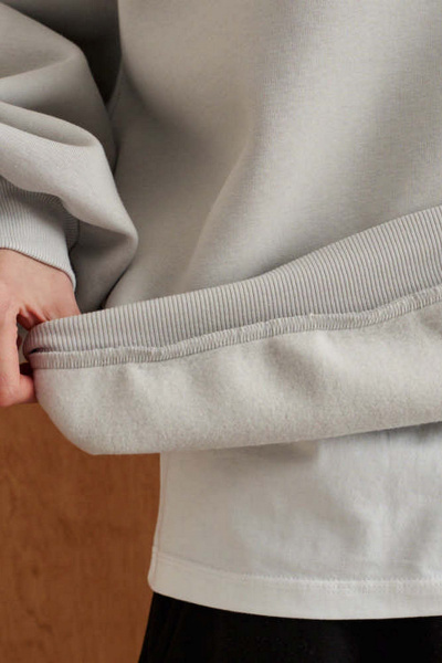 Свитшот 10DENCY 23623 серый - фото 5