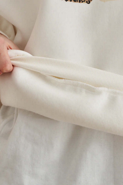 Свитшот 10DENCY 23624 молочный - фото 7