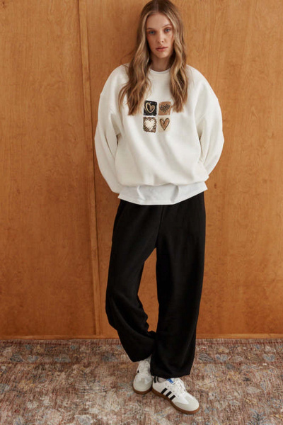 Свитшот 10DENCY 23624 молочный - фото 2