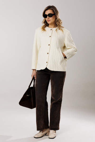 Жакет Ларс Стиль 1207 молочный - фото 2