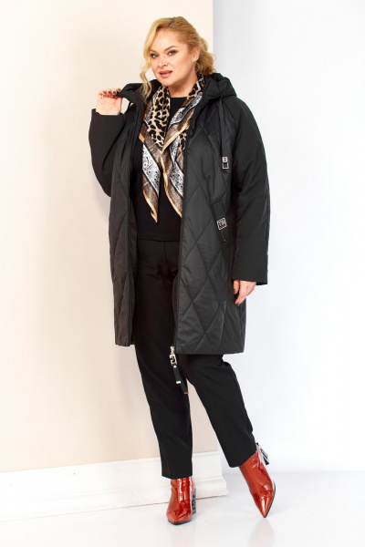 Куртка Shetti 2209 черный - фото 8