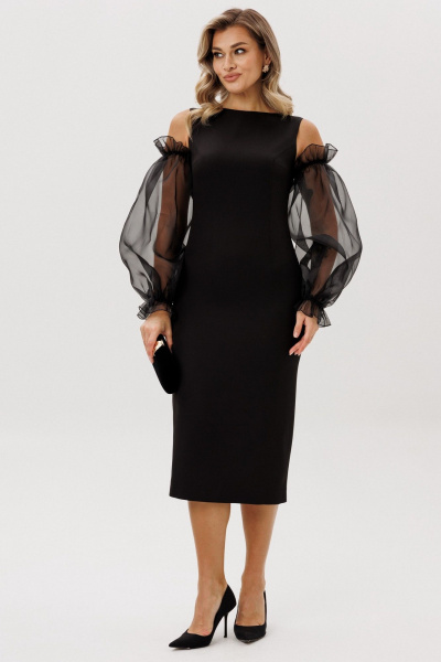 Платье Faufilure C1836 черный - фото 1