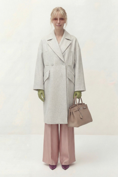 Пальто Lokka 1828 серый - фото 1