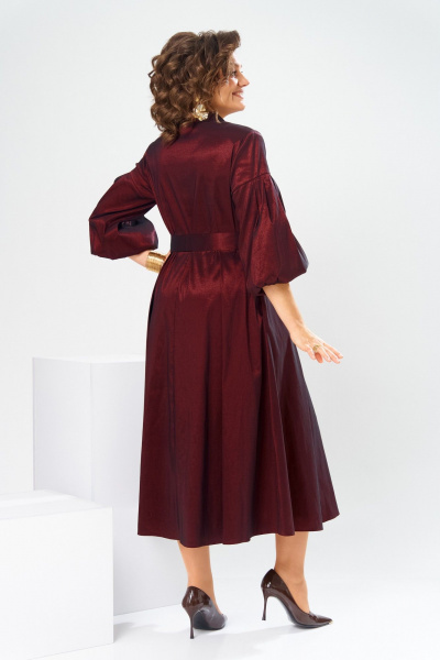 Платье Romanovich Style 1-2837 бордовый-1 - фото 10