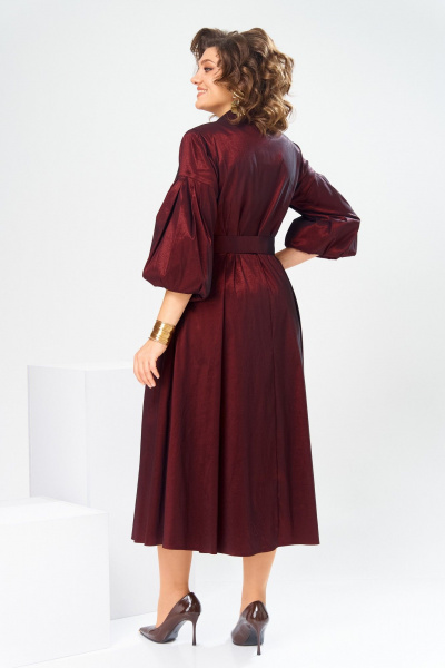 Платье Romanovich Style 1-2837 бордовый-1 - фото 9