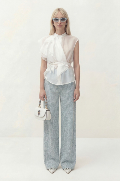 Блуза Lokka 1844 белый - фото 3