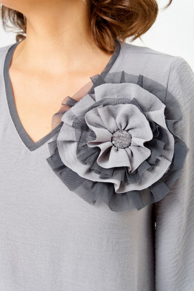 Блуза, брюки Svetlana-Style 1933 серый - фото 4