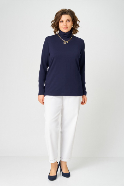 Водолазка Bliss 09044 синий - фото 4