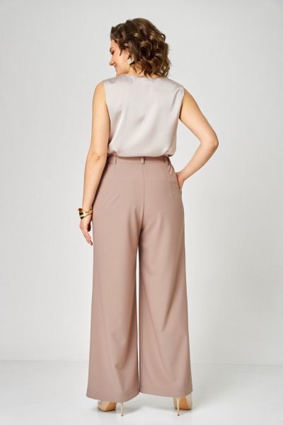 Брюки, жакет ANASTASIA MAK 1314 капучино - фото 15