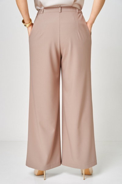 Брюки, жакет ANASTASIA MAK 1314 капучино - фото 8