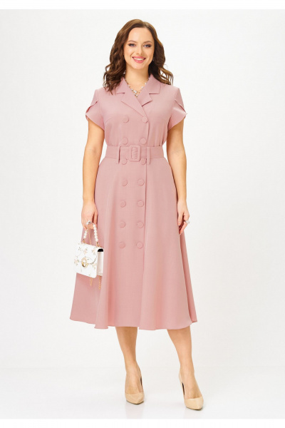 Платье Твой имидж 2345 пыльная-роза - фото 1