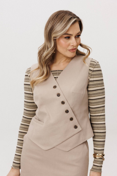 Джемпер, жилет, юбка Fantazia Mod 5402 - фото 3