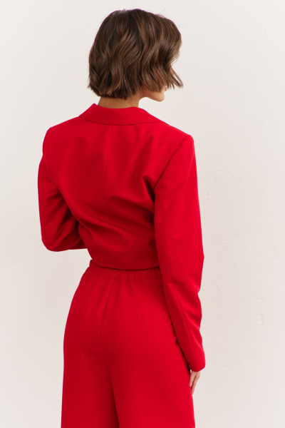 Брюки, жакет RINKA 1479 красный - фото 10