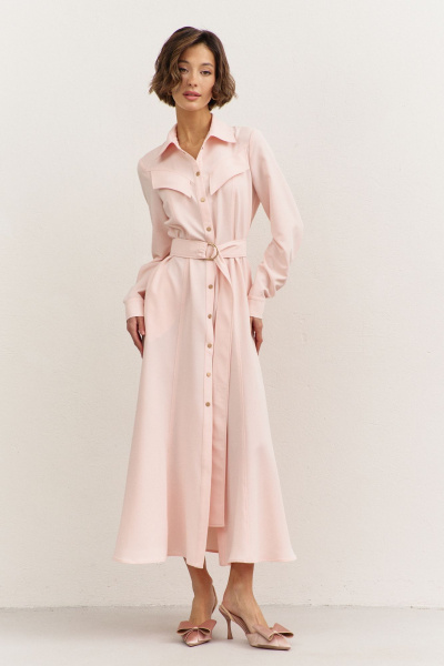 Платье RINKA 1482 розовый - фото 8