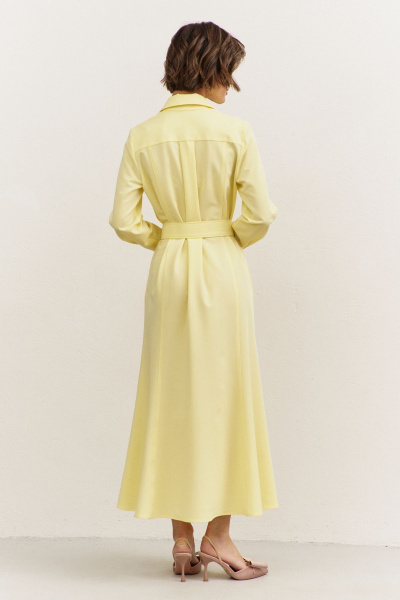Платье RINKA 1482/1 желтый - фото 3