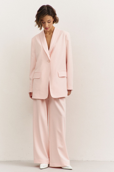 Брюки, жакет RINKA 1483 розовый - фото 6