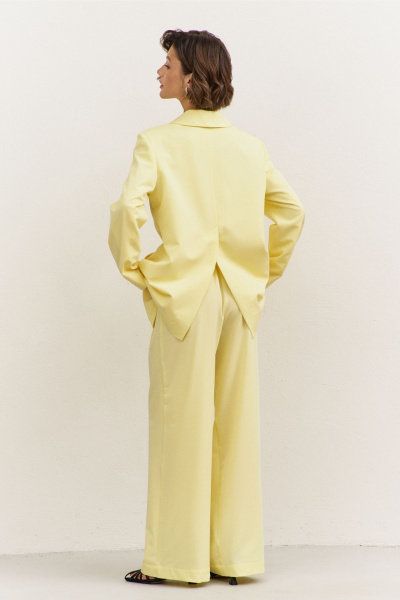 Брюки, жакет RINKA 1483/1 желтый - фото 6
