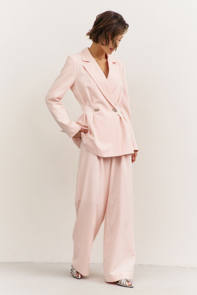 Брюки, жакет RINKA 1488 розовый - фото 14