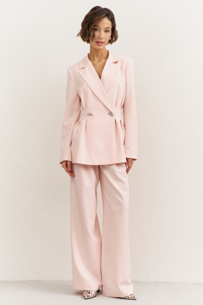 Брюки, жакет RINKA 1488 розовый - фото 7