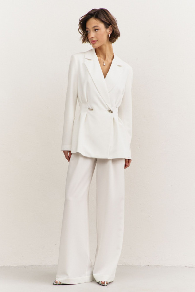 Брюки, жакет RINKA 1488/2 белый - фото 11