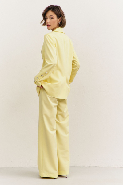 Брюки, жакет RINKA 1492 желтый - фото 3