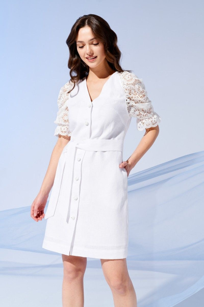 Платье Prestige 4214/170 белый - фото 1