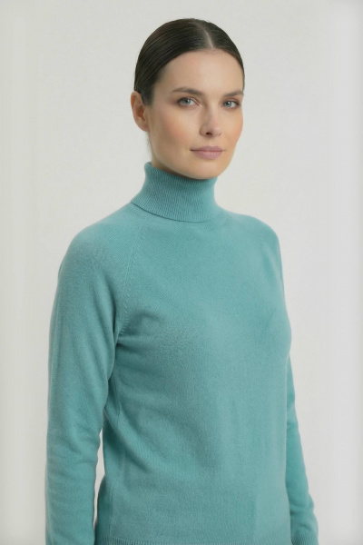 Свитер реглан с высоким воротником для демисезона Полесье С3433-17 7С1582-Д43 170,176 св.порселайн - фото 2