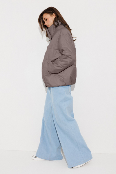 Куртка Butеr 3181 кофейный - фото 4