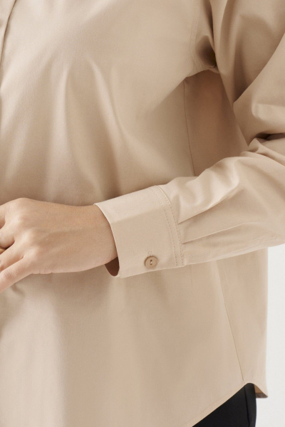 Блуза Панда 157343w бежевый - фото 4