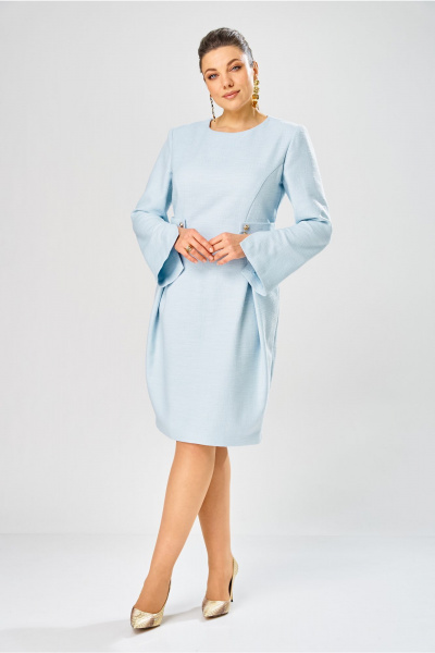 Платье Bonna Image 1018/2 голубой - фото 8
