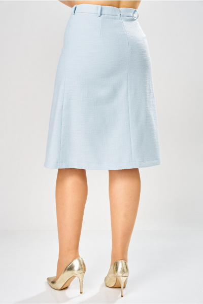 Жакет, юбка Bonna Image 1029/2 голубой - фото 14