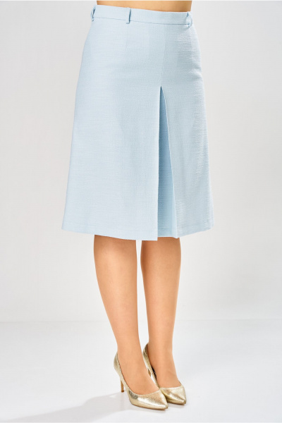 Жакет, юбка Bonna Image 1029/2 голубой - фото 10