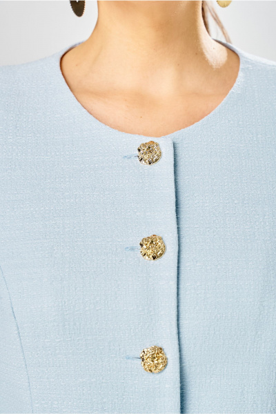 Жакет, юбка Bonna Image 1031/2 голубой - фото 9