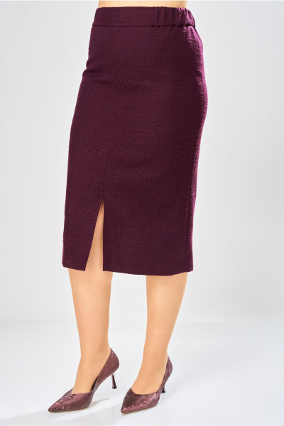 Жакет, юбка Bonna Image 1031/3 фиолетовый - фото 9