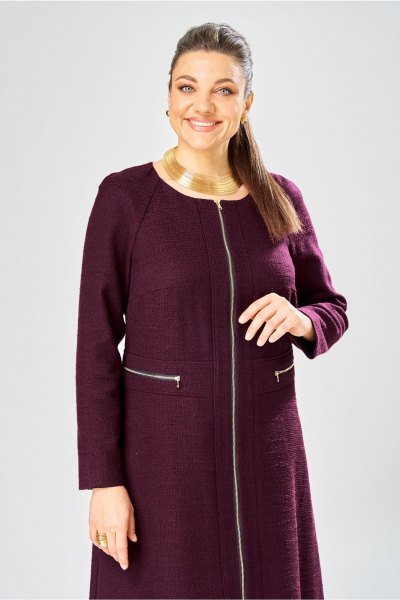 Платье Bonna Image 1036 фиолетовый - фото 11